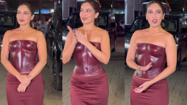 Bhumi Pednekar Brutally Trolled For Her Breast Plate Outfit