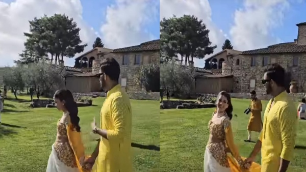 Varun Tej Lavanya Tripathi Haldi Pics