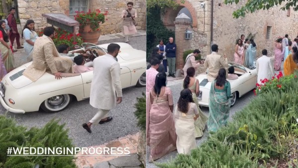 Varun Tej Lavanya Tripathi Baraat Pics