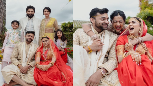 Allu Arjun at Varun Tej & Lavanyas wedding