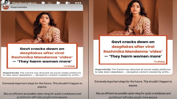 Vijay Deverakonda Reacts to Rashmika Mandannas Deep Fake Video