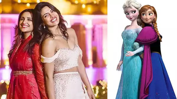 Priyanka and Parineeti Chopra - Frozen: