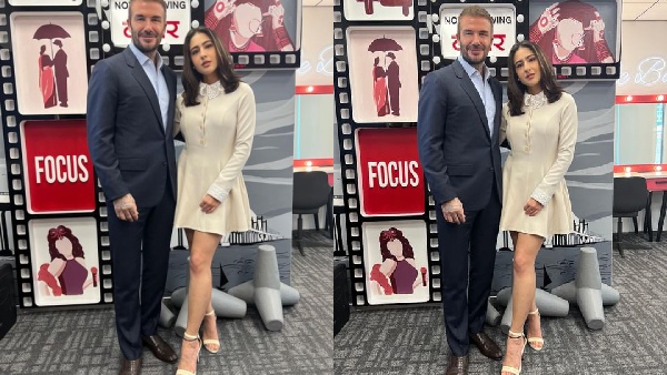 Sara Ali Khan, David Beckham
