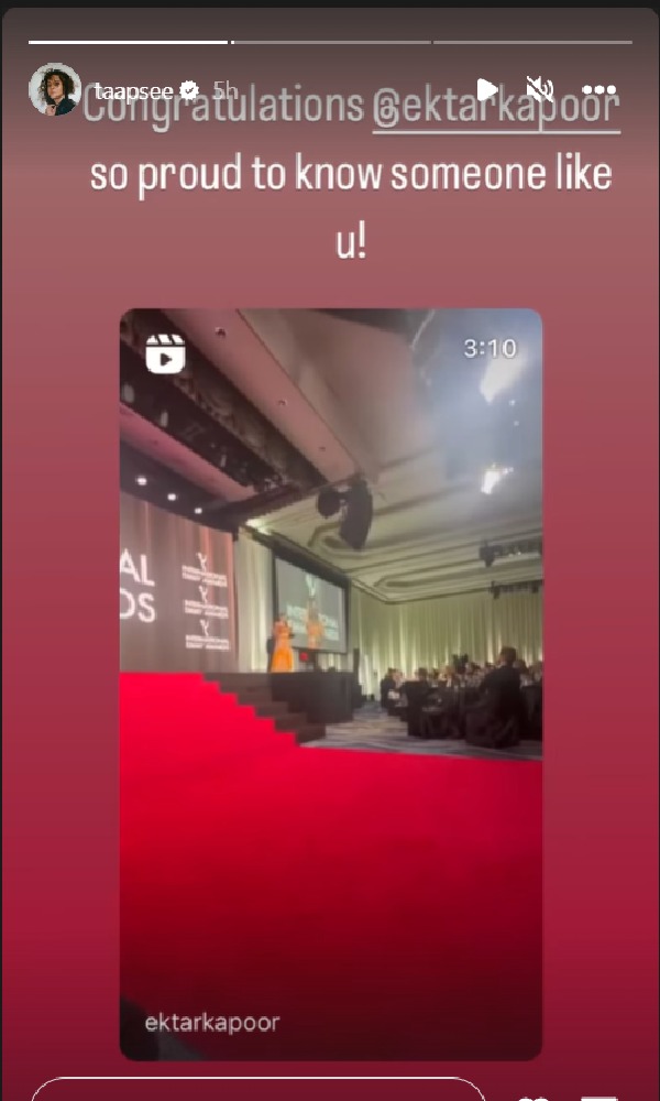 Ekta Kapoor , Emmy Ceremony