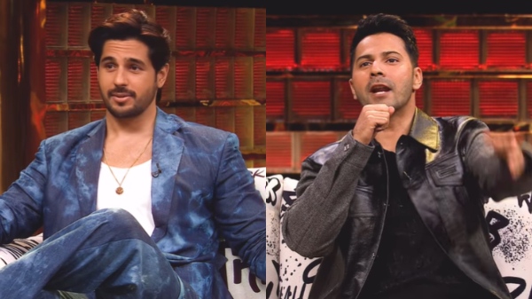 KWK 8: Sidharth Malhotra-Varun Dhawan REUNITE After SOTY KWK 8: Sidharth Malhotra-Varun Dhawan REUNITE After SOTY