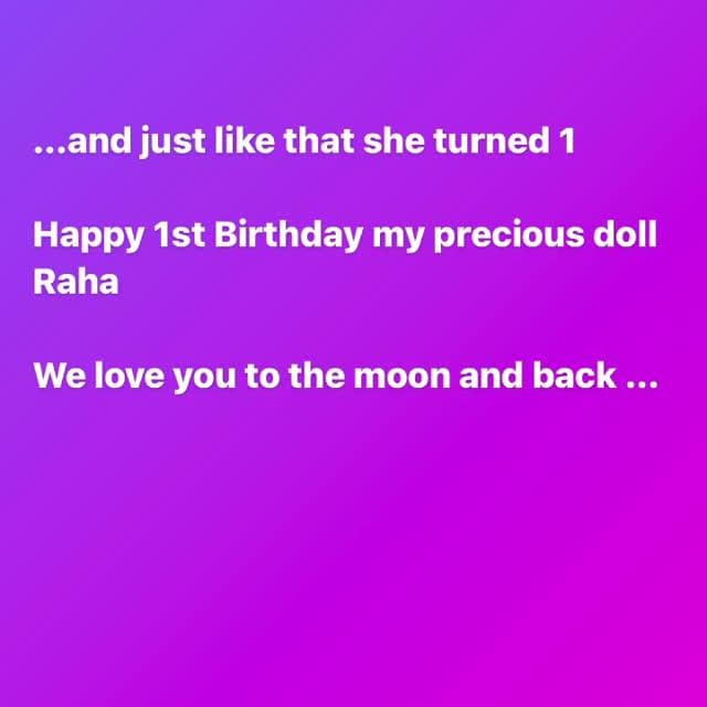 Riddhima Kapoor Sahni Wishes Niece Raha In The Sweetest Way