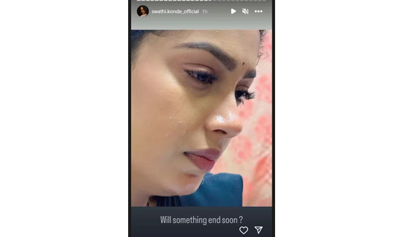 Swathi Kondes Cryptic Post 