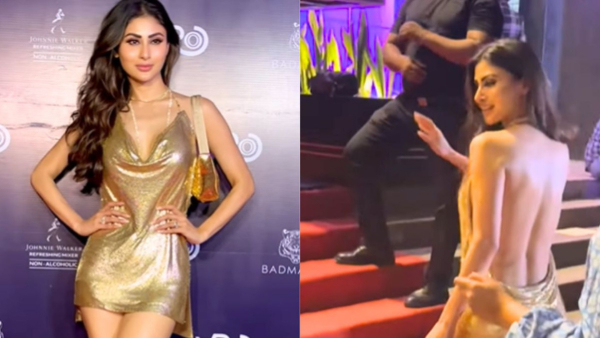 Mouni Roy Bold Dress