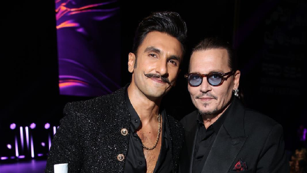 Masters Of Transformation Ranveer Singh & Johnny Depp Pose Together