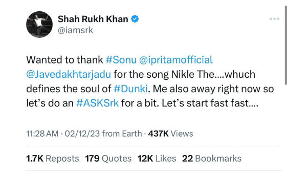 Dunki , Shah Rukh Khan