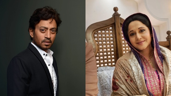 Nishigandha Wad, Irrfan Khan 