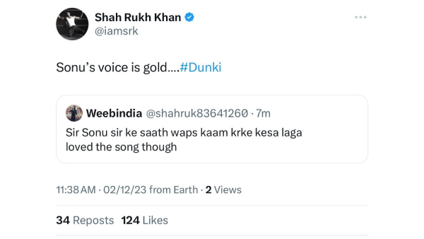 Dunki , Shah Rukh Khan