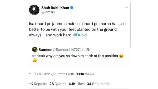 Dunki , Shah Rukh Khan