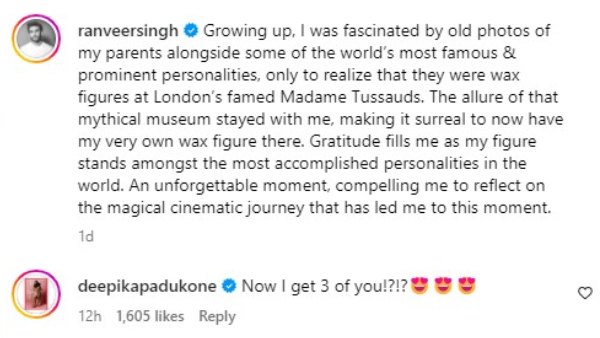 Ranveer Deepika wax 1 Ranveer Deepika wax 1