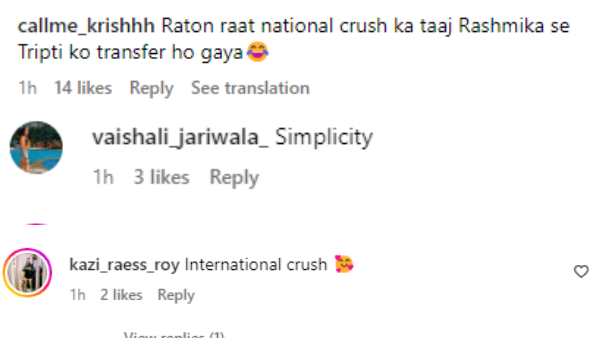 Triptii National Crush 3 Triptii National Crush 3