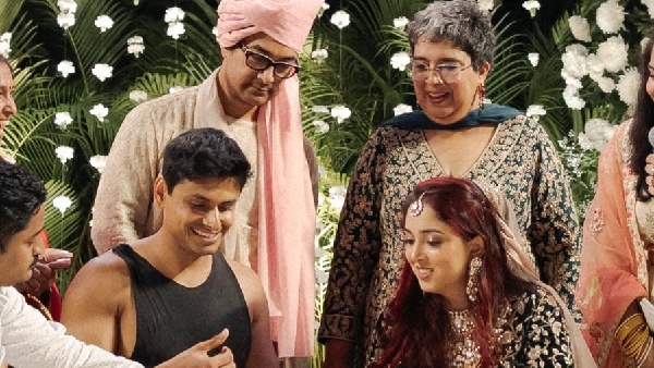 Aamir Khan Sings At Ira Khans Sangeet Ceremony 