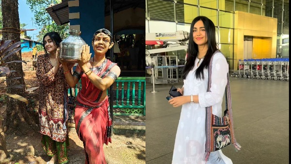 Adah Sharma Spotted Wearing Grass Slippers 