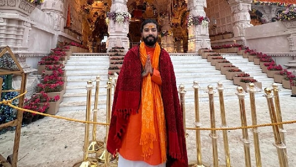 Anurag Dobhal Seeks Blessings at Ayodhyas Ram Mandir 