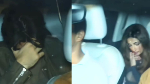  Ibrahim Ali Khan Palak Tiwari New Year Video