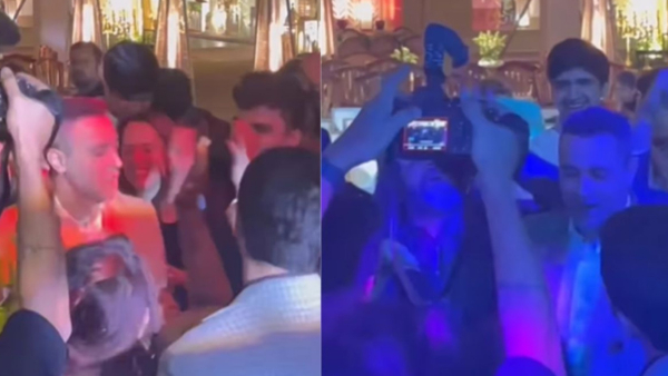 Imran Khan dances at Ira Khans wedding