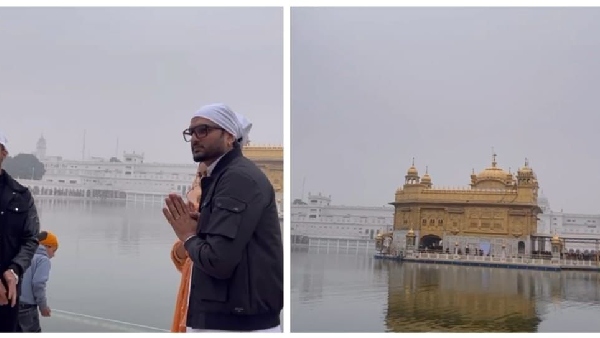Mohammad Nazim Visits Golden Temple in Amritsar 