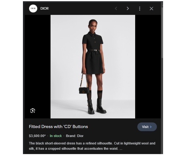 Giorgia Andrianis Black Dress