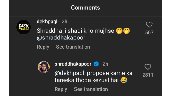 Shraddha Kapoors Social Media Charm Strikes Again Shraddha Kapoors Social Media Charm Strikes Again