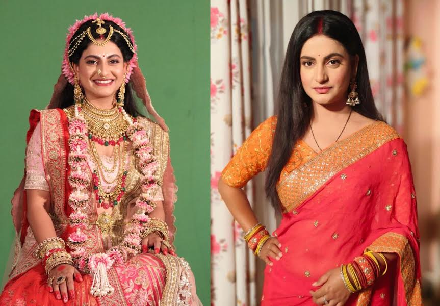 Actress Shaily Priya dons a divine look in Shemaroo Umang's ‘Kismat Ki Lakiro Se’