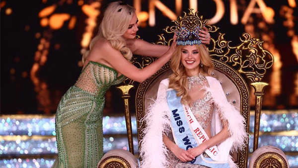 Krystyna Pyszkova From Czech Republic Crowned Miss World