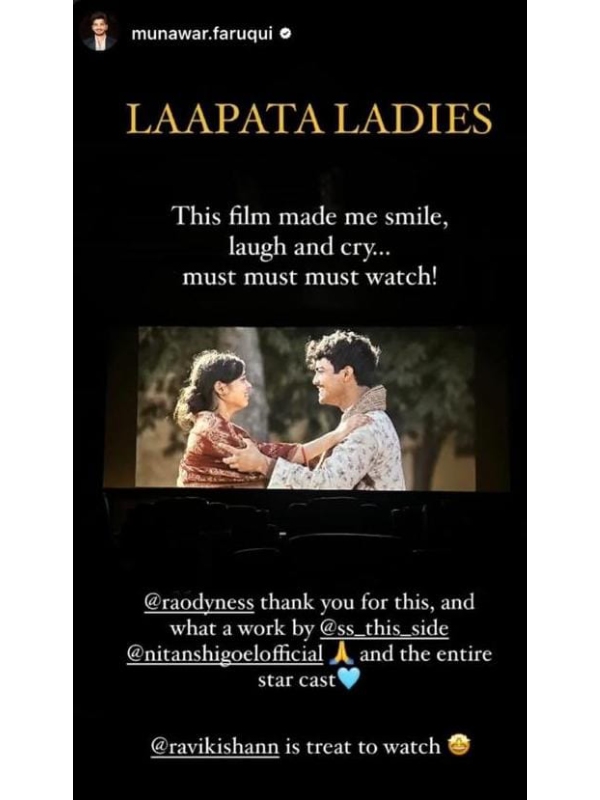 Bigg Boss 17 Winner Munawar Faruqui Praises Nitanshi Goel