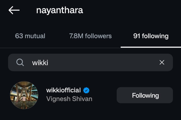 Nayanthara-Vignesh Shivan Separation Rumours Nayanthara-Vignesh Shivan Separation Rumours