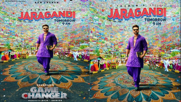 Ram Charan s Game Changer Jaragandi Song Release Date Time