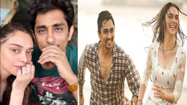 Aditi Rao Hydari Shares Engagement PIC With Siddharth