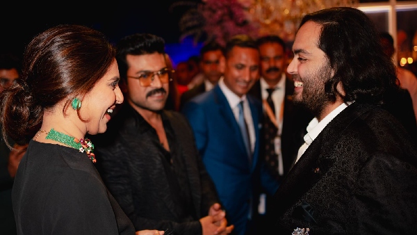 Ram Charan amp amp Upasana Send Best Wishes To Anant amp amp Radhika