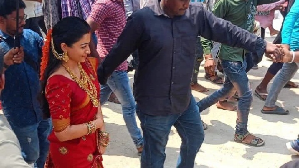 Rashmika s Pushpa 2 Look Goes Viral