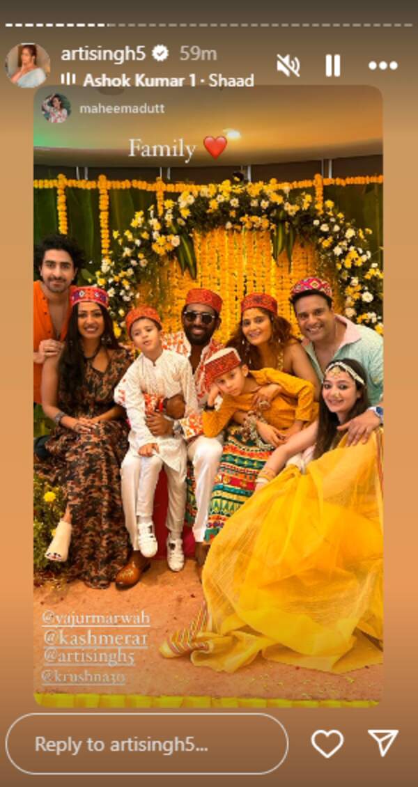 Arti Singh s Haldi Ceremony Inside Pics