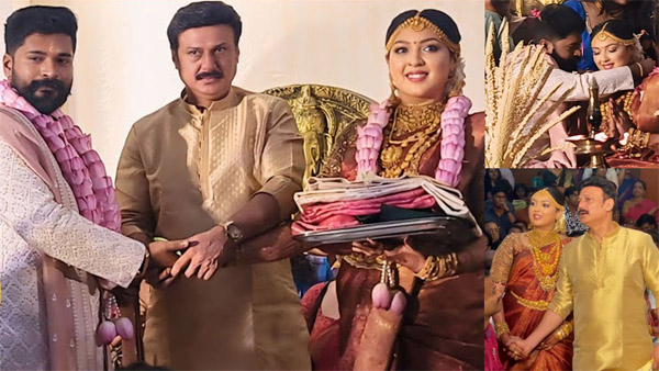 Baiju Santhosh s Daughter Aishwarya Weds Rohit Watch Video