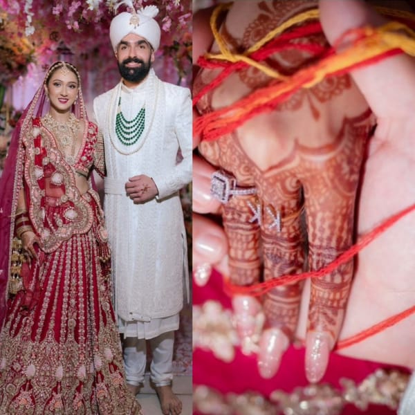 Krissann Barretto wedding ring