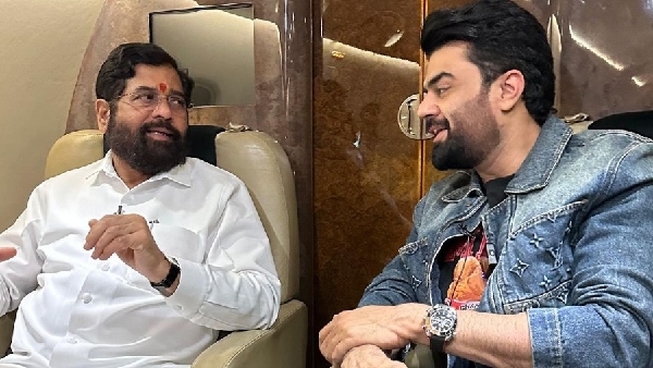 Maniesh Paul Meets CM Eknath Shinde Maniesh Paul Meets CM Eknath Shinde