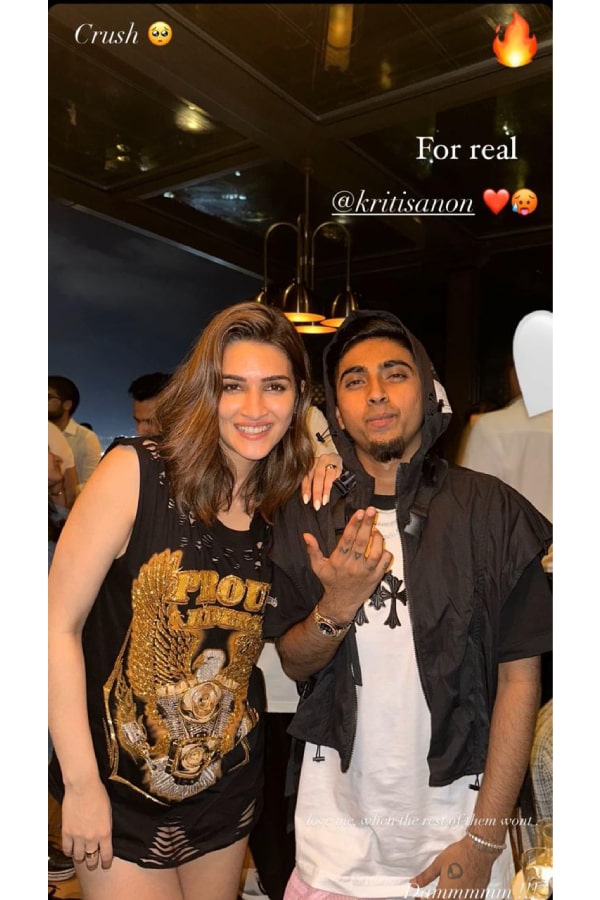 MC Stan s Unforgettable Moment Meeting Crush Kriti Sanon