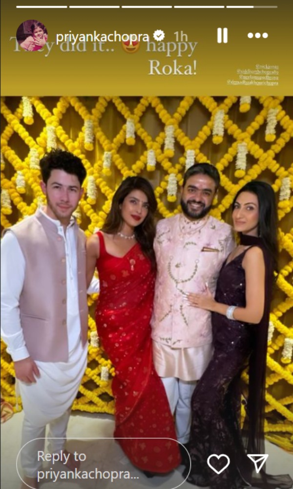 Siddharth Chopra Engagement