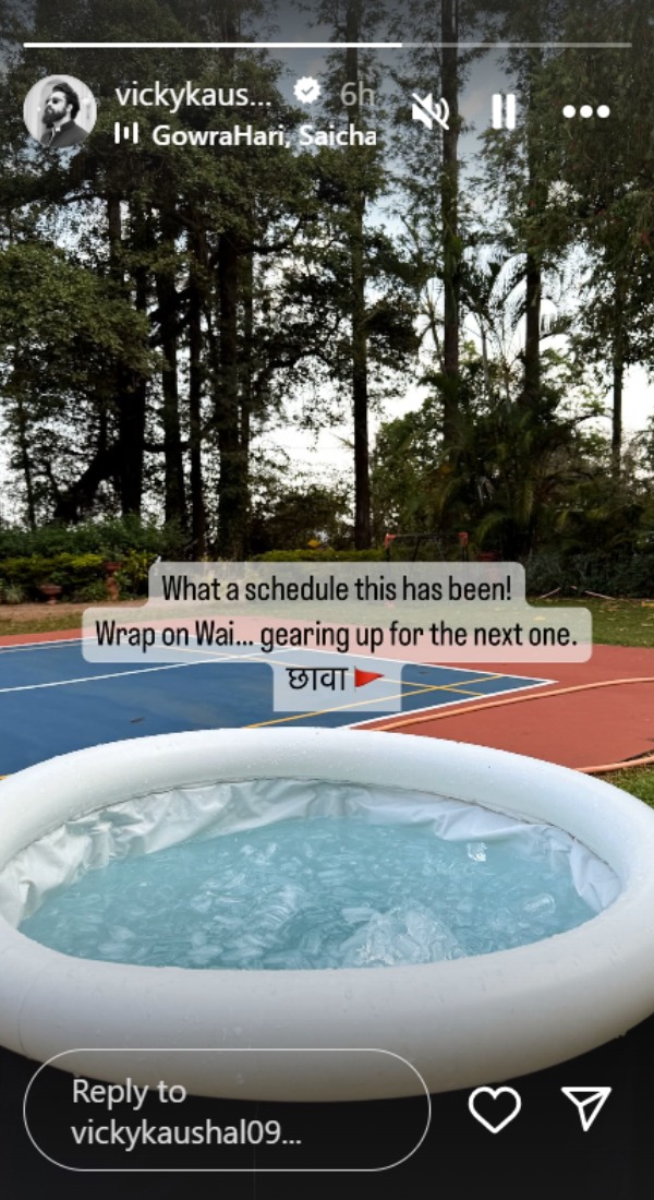 Chhava: Vicky Kaushal Wraps Up Wai Schedule