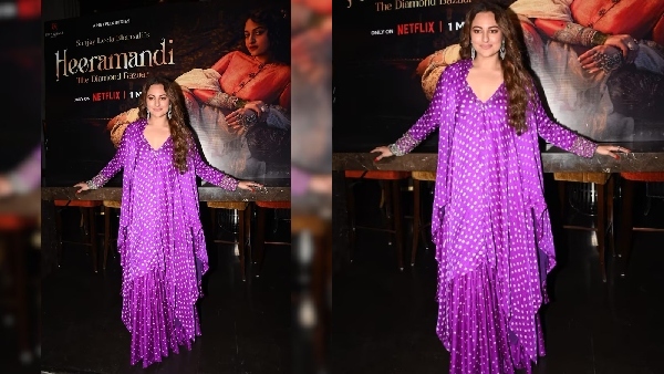 Sonakshi Dazzles In Heeramandi Promotion Sonakshi Dazzles In Heeramandi Promotion