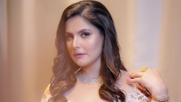 Zareen Khan Glows In Ahimsa Silk At Pune