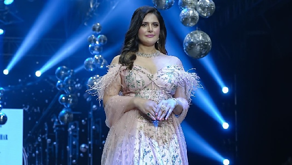 Zareen Khan Glows In Ahimsa Silk At Pune