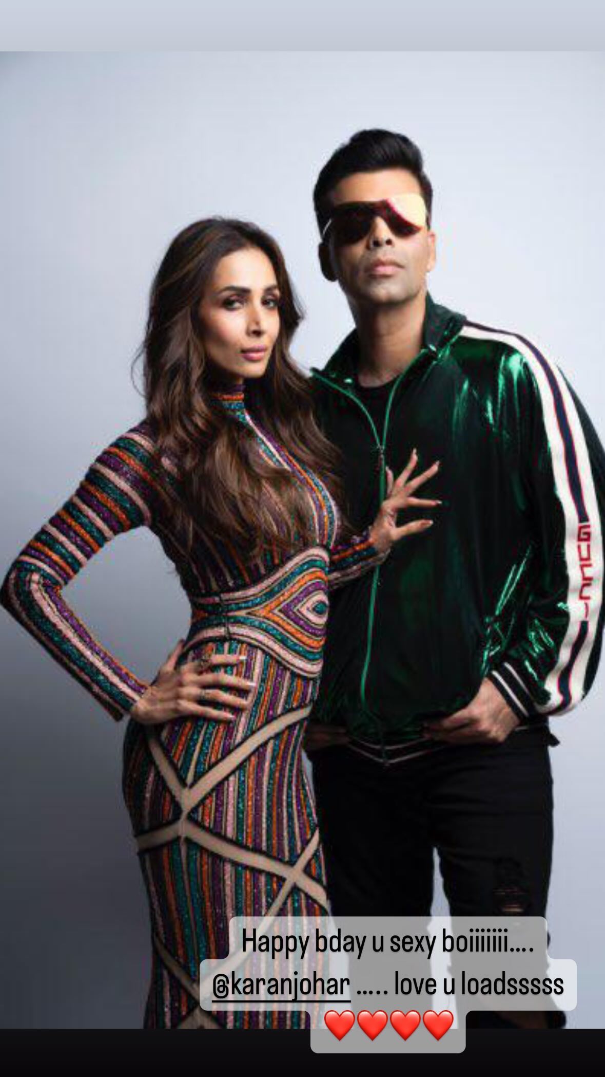 Bollywood Updates: Malaika Arora's Birthday Wishes To Her ‘Sexy Boii’ Karan Johar