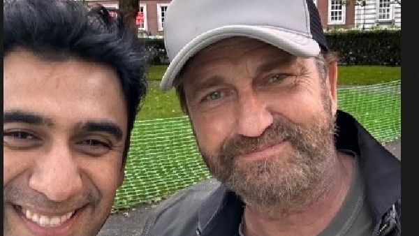 Amit Sadh Meets Gerard Butler