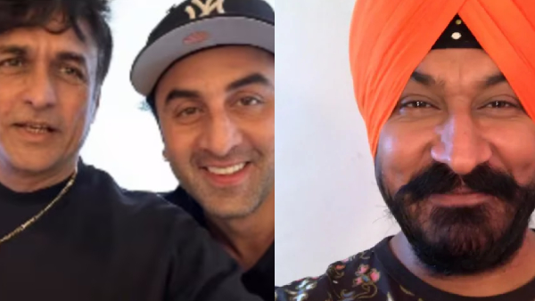 ENT LIVE Updates Ranbir Kapoor Poses With Ajinkya Deo