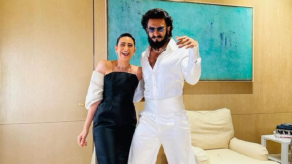 Two Icons Karisma Kapoor Meets Her Most Favourite Ranveer Two Icons Karisma Kapoor Meets Her Most Favourite Ranveer