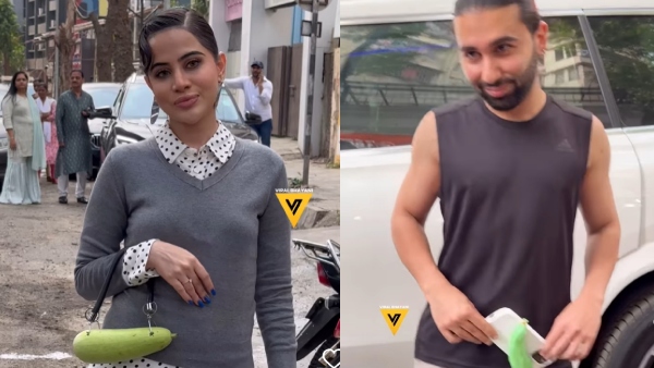 Urfi Javed Spotted Flaunting Her Lauki Purse